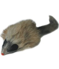 Gioco topo in pelliccia con
