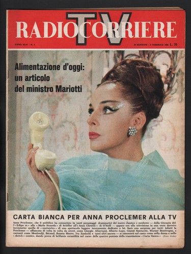 Radiocorriere 1966 anna - radiocorriere,