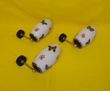 ✅ TRE APPLIQUE ITALIAN DESIGN STILNOVO ANNI 50 PAIR SCONCES VINATGE - 910