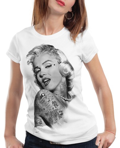 Tattoo marilyn shirt - t-shirt, donna