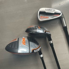 Cobra King Jr. Youth Golf 3 Club Set RH Driver, Hybrid, 7 Iron Right Handed