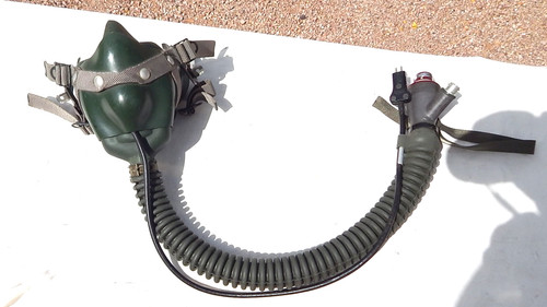 Maschera ossigeno pilota - , usaf