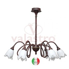 Lampadario a soffitto in ferro