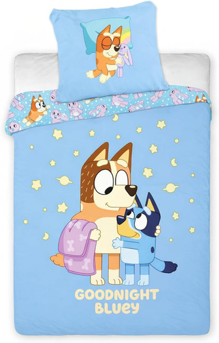 Set lenzuola neonato bluey - lenzuola,