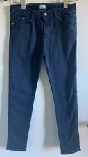 jeans Armani junior bambino blu scuro usato poco con chiusura a bottone 154cm