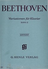 Beethoven Variazioni Vol. 2° Edizione Henle Verlag per pianoforte