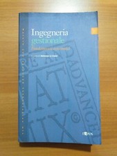 Libro Antonio Li Calzi Ingegneria Gestionale Fondamenti Economici L'Epos 1999
