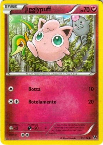 Pokemon carta jigglypuff - carta,