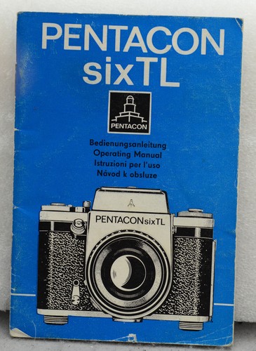 Pentacon six istruzioni - tl,