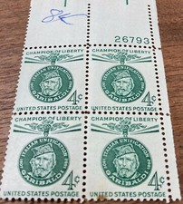 1960 set di 4, 4¢ Francobolli
