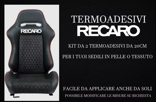 Termoadesivi recaro 20 - recaro, cm