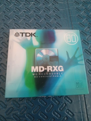 Tdk rxg mini disc md - md-rxg,