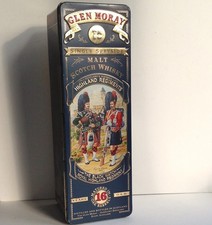 GLEN MORAY WHISKY TIN 16 YEAR