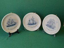 LOTTO 3 PIATTI PIATTO DA COLLEZIONE PARETE CERAMICA PIRAL VELIERI VELIERO. BB23