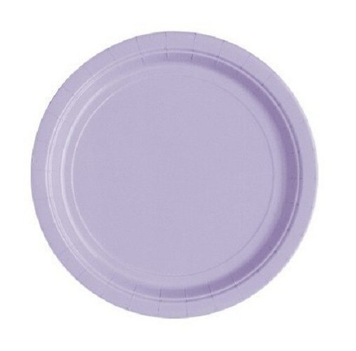 Piatti carta lilla cm - 23,