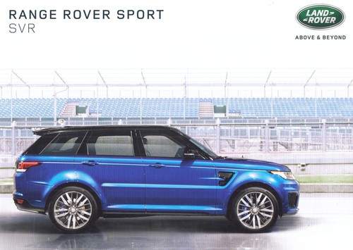 Brochure depliant range rover - brochure,