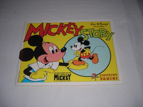 Mickey story figurine album - figurine,