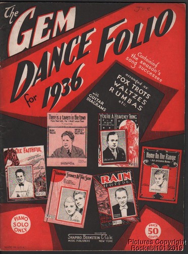 The gem dance folio - the,