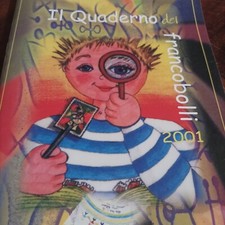 Quaderno dei Francobolli D' Italia 2001