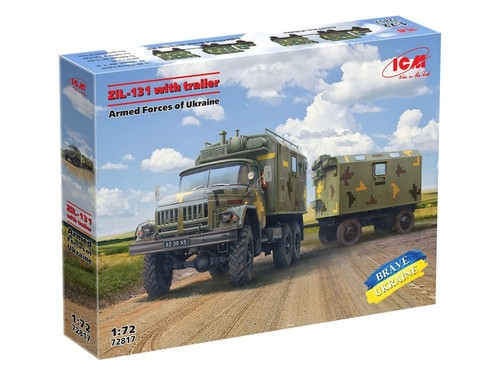 Icm 72817 camion - -, zil-131