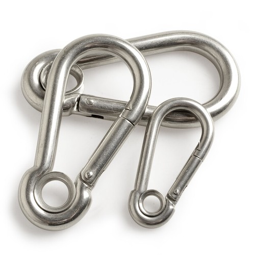 Gancio molla acciaio inox - in,