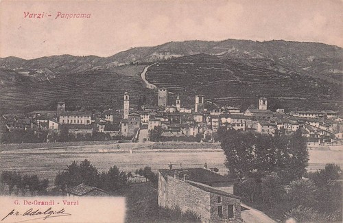 G3605 cartolina varzi - cartolina,
