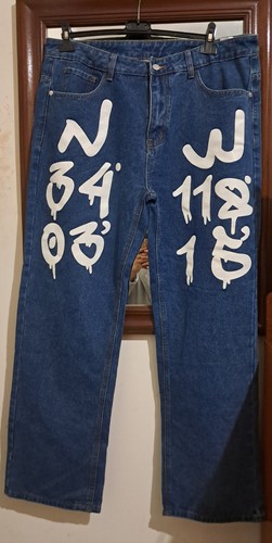 Jeans zampa uomo - jeans, a