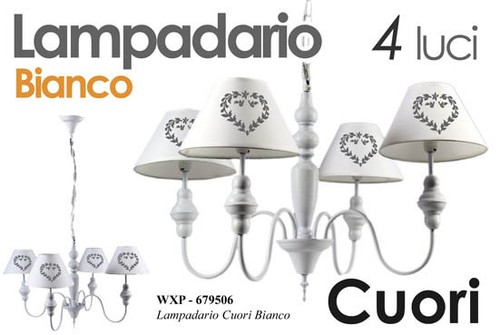 Lampadario luci bianco da - lampadario, 4