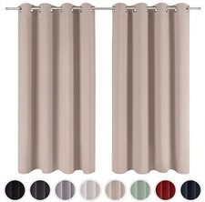 Set 2 tende opache con occhielli tenda termica tenda oscurante