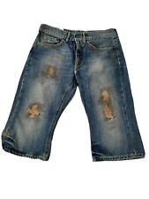 Dondup jay jeans Short pantaloncino bermuda gonna donna woman tg 40 S sz 26 blu