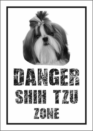 Cartello segnaletico shih - -,