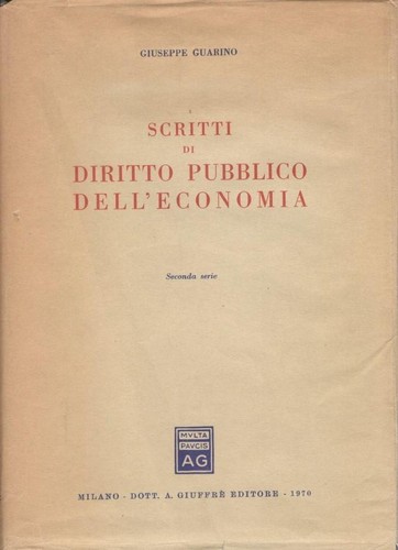 Scritti diritto pubblico - scritti, di