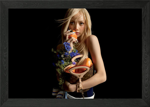 Quadro donna con - , louis