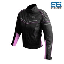 Giubbotto da Moto estivo in tessuto da donna Stechmoto ST 001 AIR H2Out