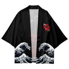 Uomo Zen Stampa Kimono Yukata
