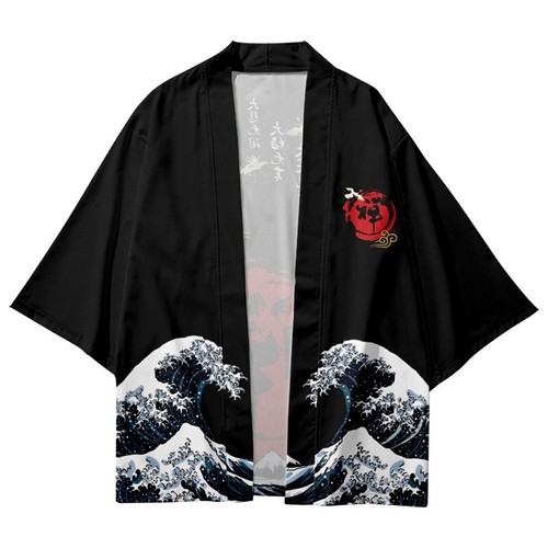 Uomo zen stampa - stampa, kimono