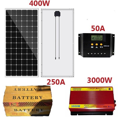 Kit fotovoltaico 3kw inverter - fotovoltaico,