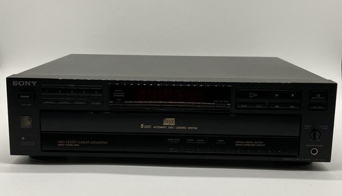 Sony disc carousel player - 5-disc,