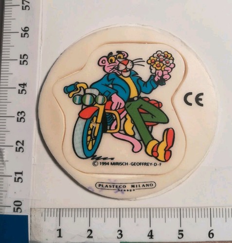 Adesivo pantera rosa plasteco - pantera,