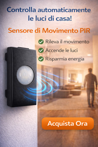 Sensore movimento notturno - sensore, di