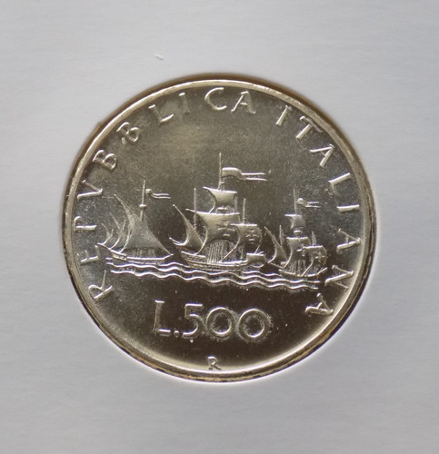 500 lire 1968 - lire, caravelle