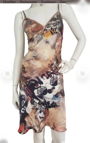Robe bretelle john galliano - robe, à