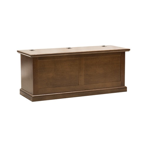 Cassapanca baule legno noce - in,