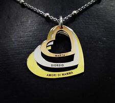 COLLANA CIONDOLO 3 CUORE