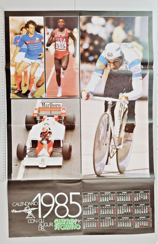 Poster calendario 1985 guerin - poster,