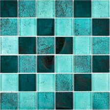 Mosaico Di Vetro Petrolio Mix