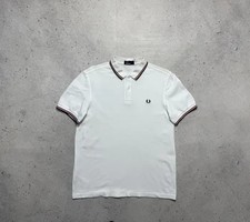 Fred Perry White Casual Polo