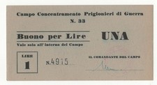 BUONO  1 LIRE  CAMPO