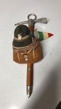 Piccozza miniatura da alpino Macugnaga vintage