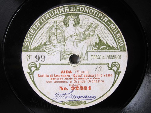 78rpm mario sammarco sings - mario,